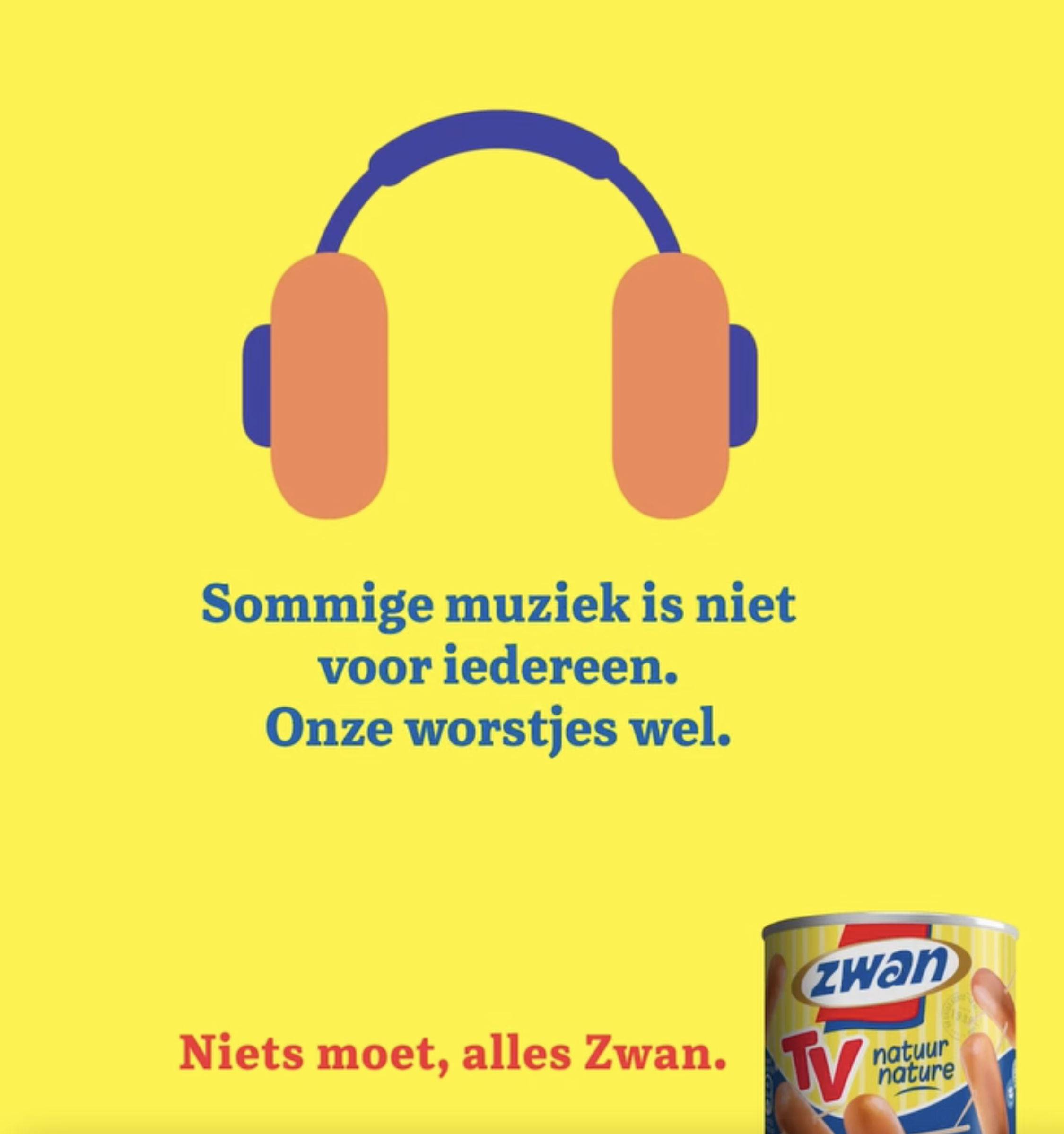 Sommige muziek is niet voor iedereen_Zwan
